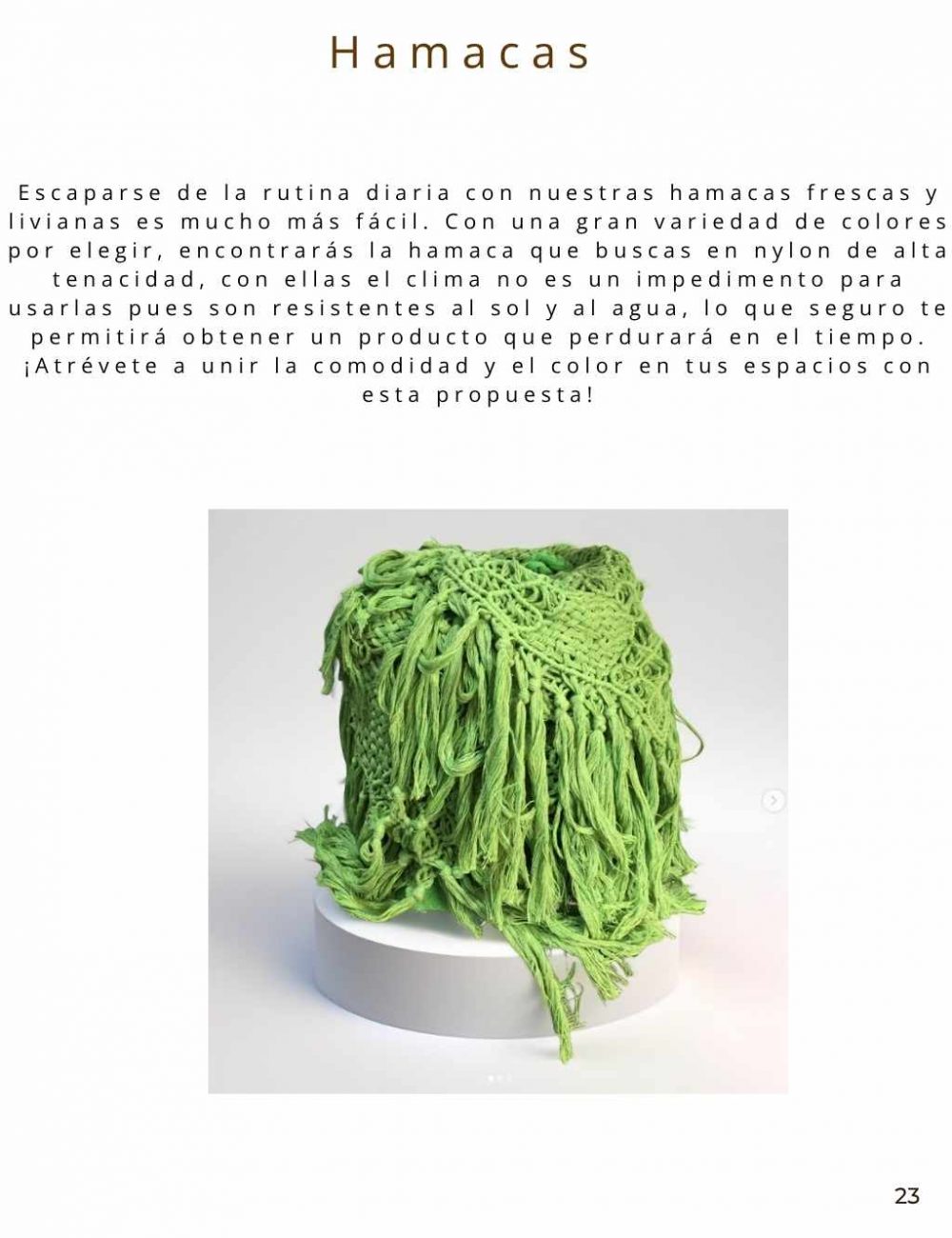 hamacas - Imagen 8